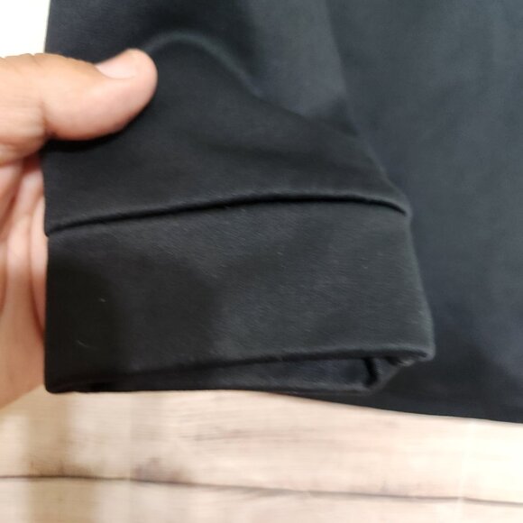 Men's Nike Black Dri-fit Swoosh Hoodie Size Medium Pockets Hood Logo - Picture 7 of 15